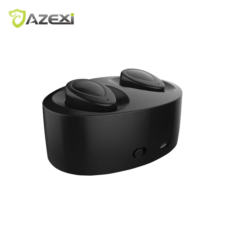 

New Deal TWS earbuds Mini wireless earphones bluetooth headphones built-in MIC with charging dock protable for iPhone 8/X Huawei