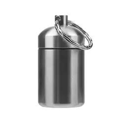 Портативный Нержавеющая сталь контейнер для монет Чехол Многофункциональный на открытом воздухе деньги окно держатель бутылки