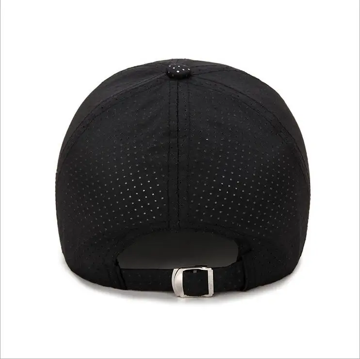 Однотонная летняя Фирменная бейсболка из дышащей сетки, быстросохнущая Мужская и женская кепка для папы, кепка для мужчин, мужские кепки
