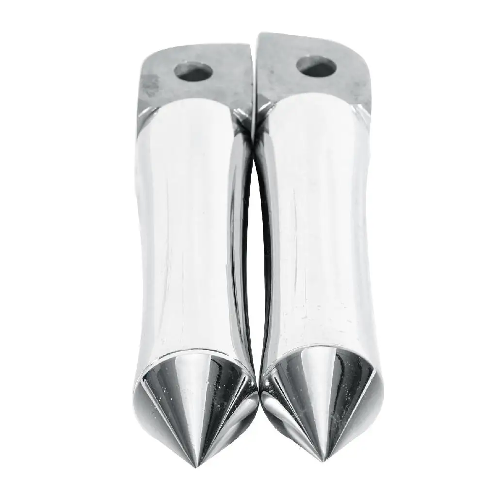 

Partol Chrome CNC Motorcycle Footpeg Foot Pegs Rests Rear Pirate Spike Male Mount For Yamaha R1 R6 FZR 600 YZF 600R FZ1 1990-02