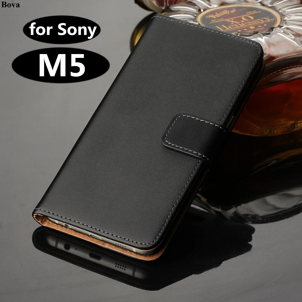 

Premium PU Leather Wallet Flip Case for Sony Xperia M5 / M5 Dual E5603 E5606 E5653 Card Holder Retro bags holster GG