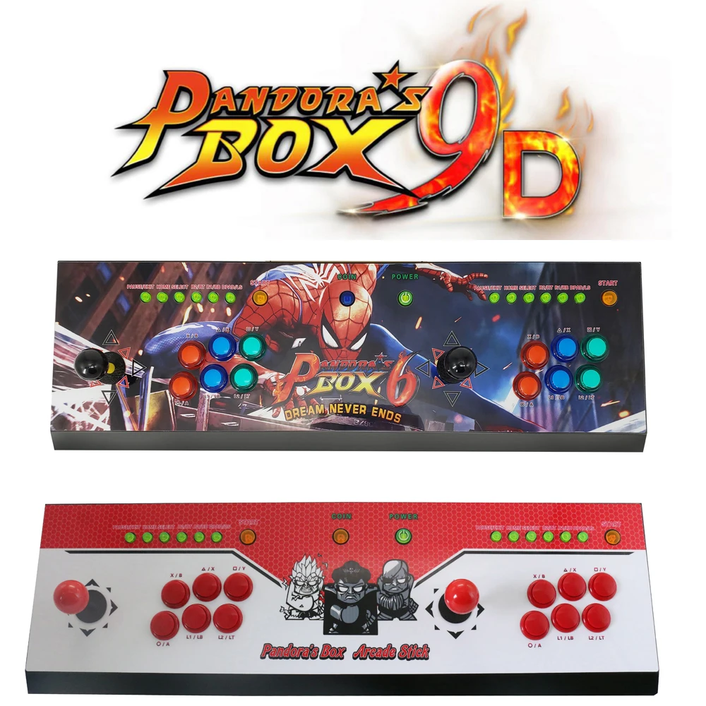 Pandora Box 9D arcade machine console multi games 2222 in 1
