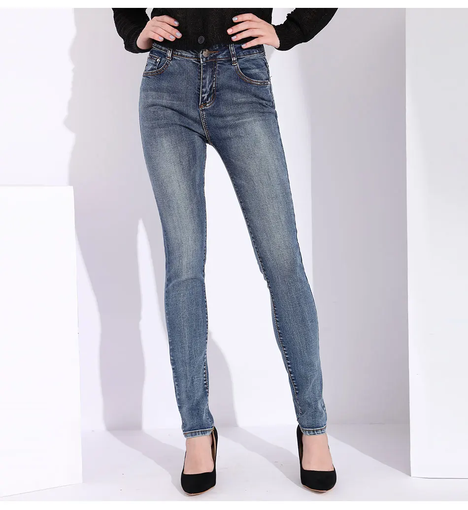 Garemay Stretch Jeans Skinny Women Slim Female Denim Ladies Jeans Womens Spring Denim trousers Pencil Pants Jeans Femme