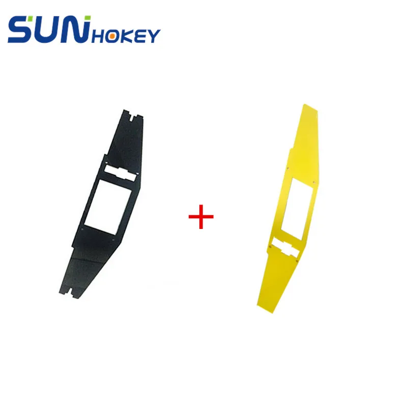 

3D Printer Parts Reprap i4 Parts NO.6 LCD Frame Yellow+black Combined Acrylic for LCD