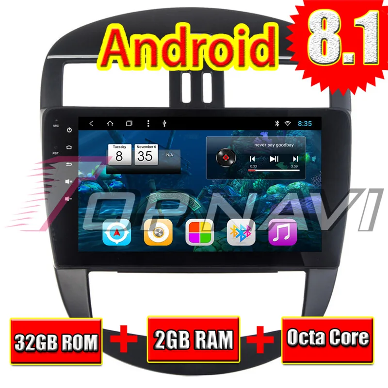 android 6.0 2 Din For Nissan Tiida H 2012