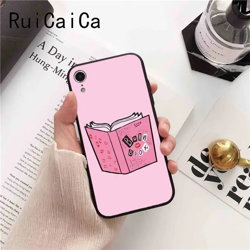 Burn Book Mean Girls Kiss Hot Fashion Fun Dynamic pink