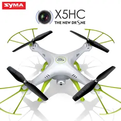 Оригинал Сыма Drone с Камера HD X5HC (X5C обновления) 2,4 г 4CH вертолет Quadcopter, Дрон Квадрокоптер игрушка подарок на день рождения