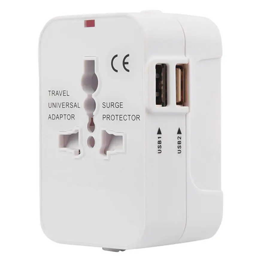 CARPRIE 2018 недавно мировой Универсальный дорожный адаптер с двойным USB конвертором