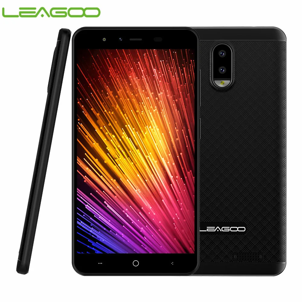 LEAGOO Z7 4G смартфон 5 0 &quotAndroid 7 четырехъядерный 3000 мАч 1 ГБ ОЗУ 8 Гб ПЗУ двойная задняя