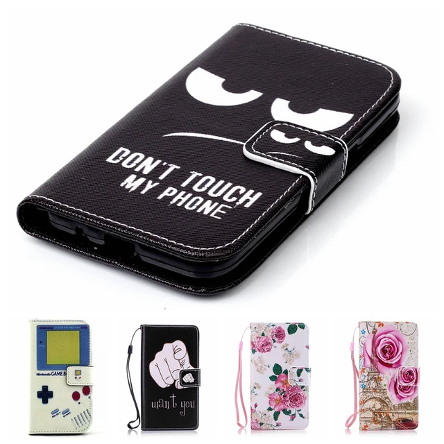 Best Price Funny Rainbow Flower Leather Flip Cover For Samsung Galaxy Core Prime LTE G360 G361 G360H G361H G361F Card Holder Wallet Case
