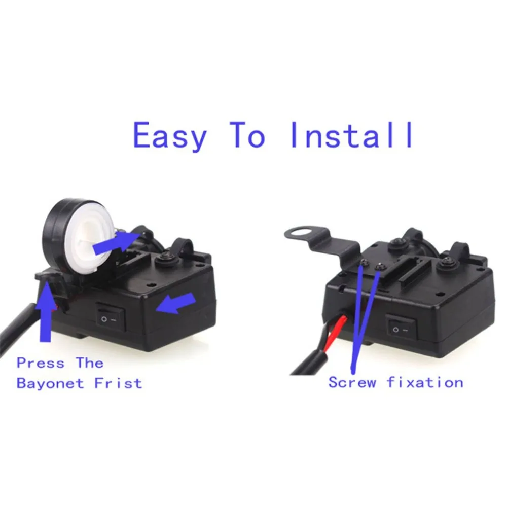 Hot Waterproof LED Display Multifunctional Car Motorbike Motorcycle Charger Adapter Power Supply Socket Charger for Phone GPS
