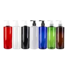 500 мл X 12 пустых Бутылочки для шампуня с дозатором помпа для лосьона, жидкое мыло насос пластиковые бутылки для стирки, гель, лосьон для тела