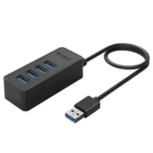 ORICO W5P-U3 30/100 см 4 Порты и разъёмы 5 Гбит/с USB 3,0 концентратор разветвитель адаптер с разъемом Micro-USB Мощность Порты и разъёмы для портативных компьютеров