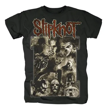 

Bloodhoof SLIPKNOT heavy metal black cotton T-shirt Asian Size