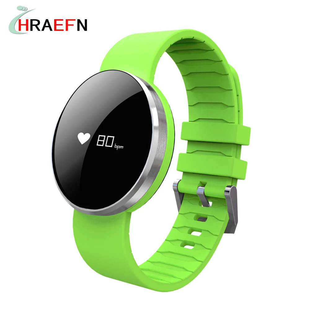 Hraefn Smart Band Heart Rate Monitor Sport Bracelet pulsera inteligente Fitness Tracker Blood Pressure SmartBand For