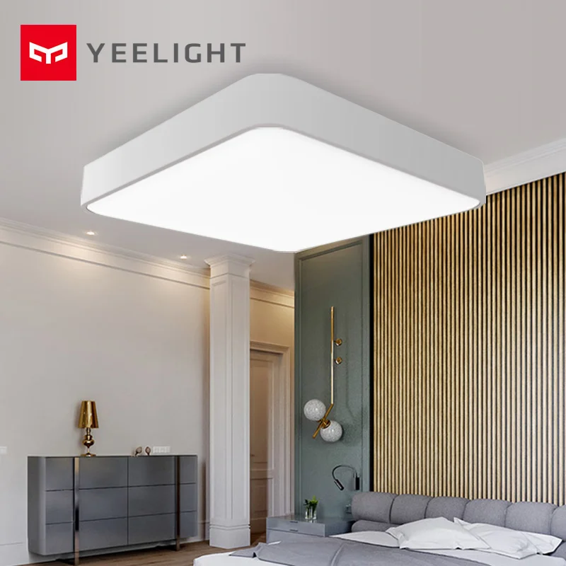  Original xiaomi mijia Yeelight Smart Square LED Ceiling Plus Light Smart Voice / Mi home APP Contro