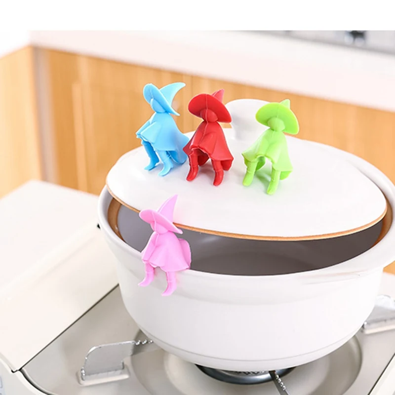

Creative Kitchen Gadgets Raise The Lid Overflow Device Stent for Kitchen Tools Pot cover overflow Home Kitchen Accessories