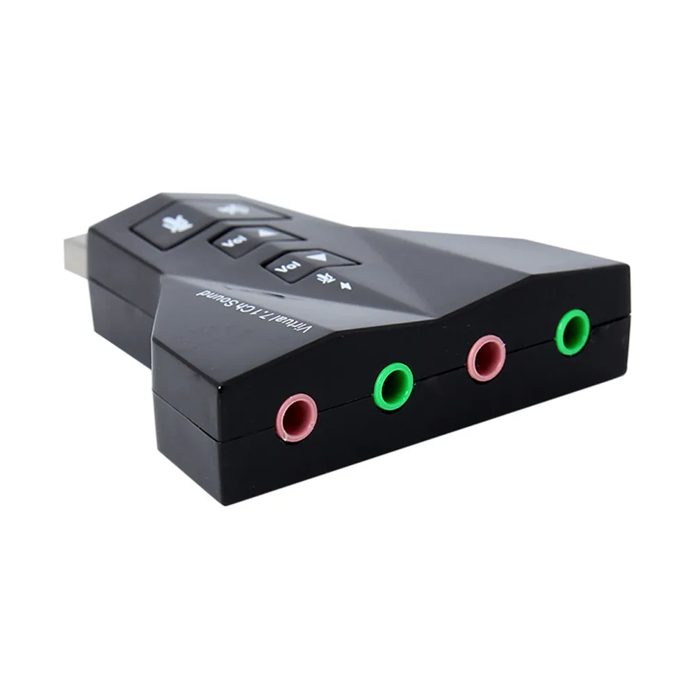 Hiperdeal новый высокий 7 1 CH канал USB 2 0 3D Звуковая карта адаптер микрофон динамик