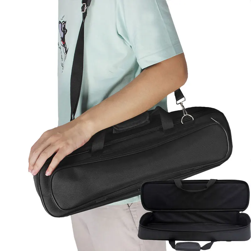 

Professional Flute Storage Bag Soft Bag Flute Cover Flute Case 2 Colors Multi Pocket Musical Instruments Durable