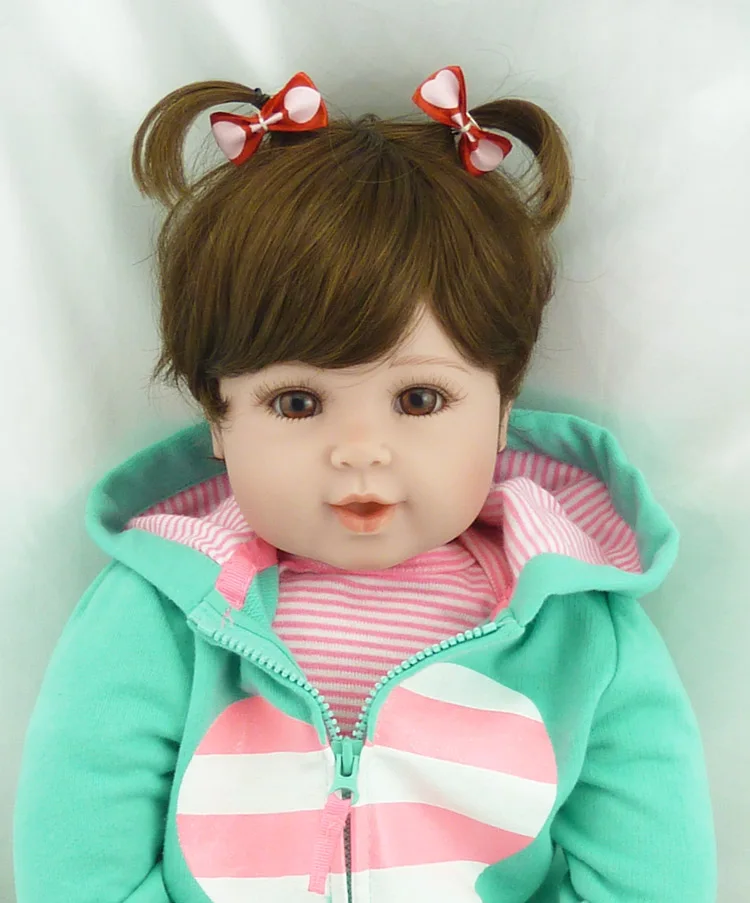 50cm Handmade Vinyl Reborn Baby Dolls Toddler Silicone Simulated Doll Accompany Newborn Brinquedos Christmas New Year Gifts 50cm Handmade Vinyl Reborn Baby Dolls Toddler Silicone Simulated Doll Accompany Newborn Brinquedos Christmas New Year Gifts