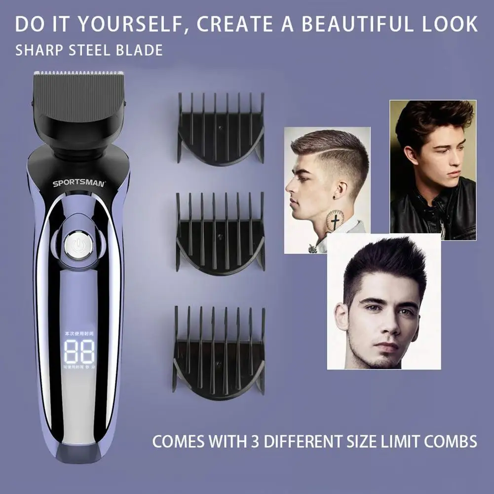 

Men Shaving Machine Surker Rscx9588-04 Trimmer Rechargeable Razor For Men'S 4D Electric Shaver 4 In 1 Beard Face Care Electric