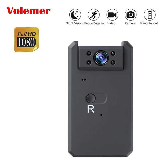 

Volemer MD90 Mini WifI Camera mini P2P cam IP camcorder Infrared Night Vision Motion Detection wide angle DV Mini 4K HD Camera