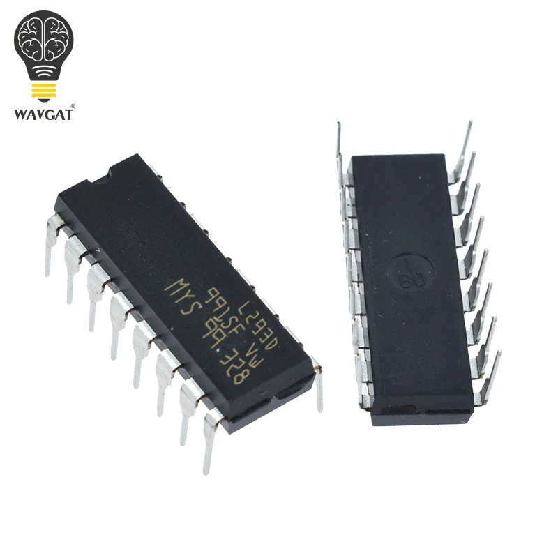 5 шт. L293 L293D DIP DIP16 16 IC драйвер двигателя привод чип PAR пуш ап 4 четыре канала модуль