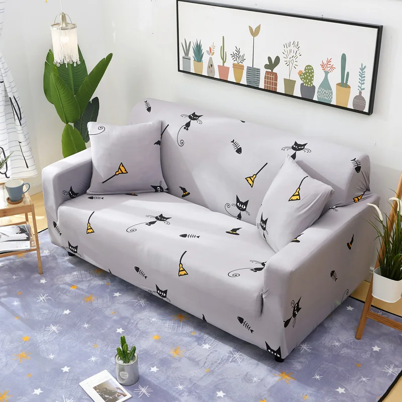 Модные slipcovers Диван Крышка для Гостиная Non-slip секционный эластичный чехол для дивана для диванов один/два/три/Четырехместный
