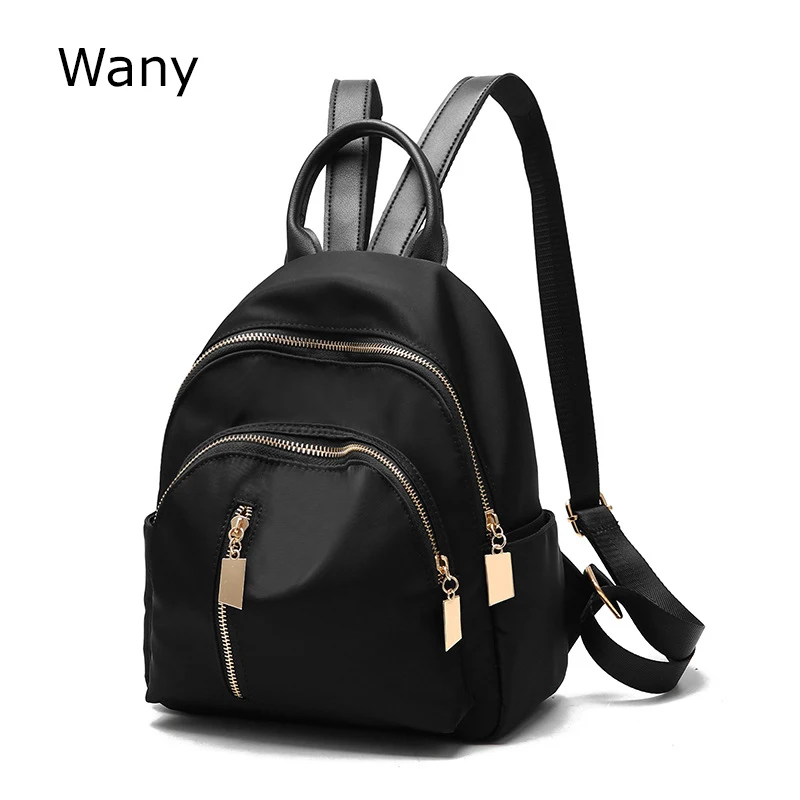 

New female Nylon Backpack fashionista women bag Oxford waterproof backpacks ladies bags