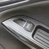 Color My Life Stainless Steel 7Pcs Car Windows Lift Trim ABS Window Lift Buttons Stickers For Ford Focus 3 4 MK3 MK4 2012 -2017 ► Photo 3/6