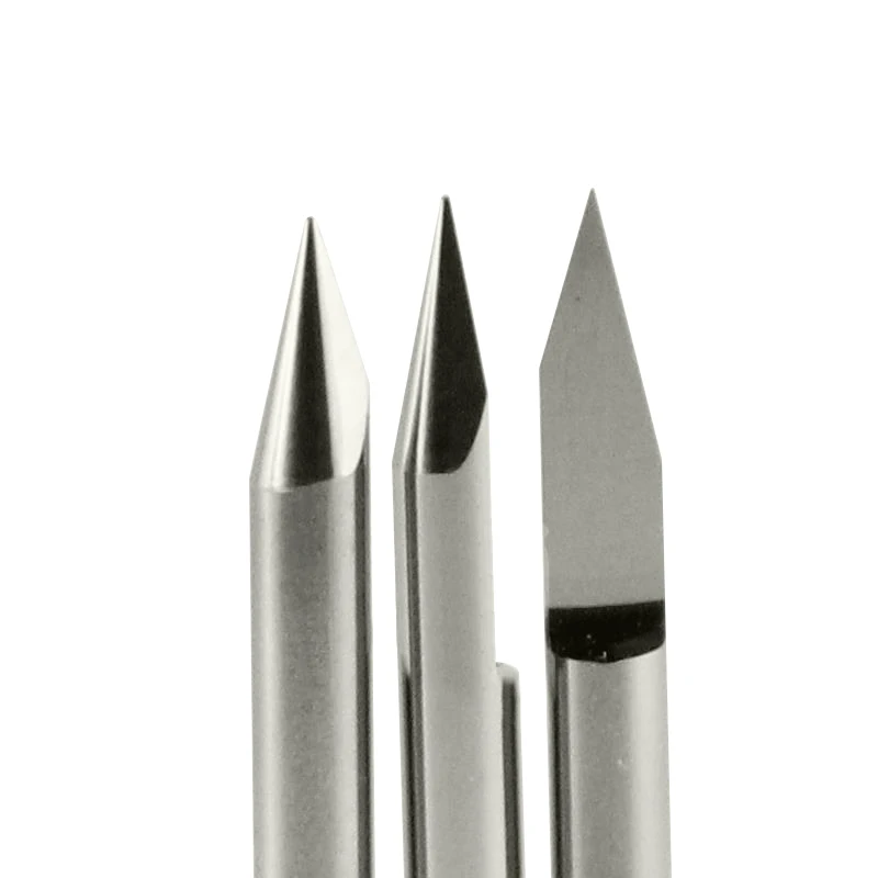 US Stock 10pcs Carbide PCB Engraving Bits CNC Router Tool 15 degrees 0.2mm