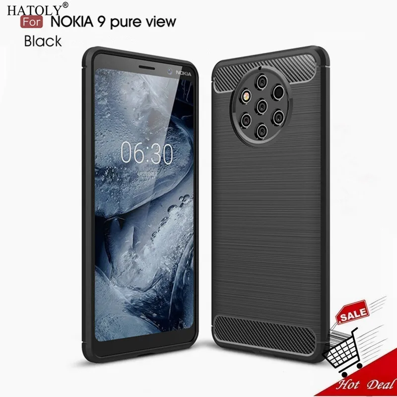 Чехол для Nokia 9 Pure View силиконовый ударопрочный чехол телефона | Мобильные телефоны
