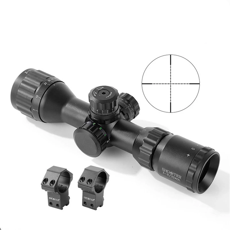 

Tactical Military ST 3-9X32AOE Rifle Scope 25.4mm Tube Diameter Waterproof Shakeproof Fogproof For Hunting CL1-0346