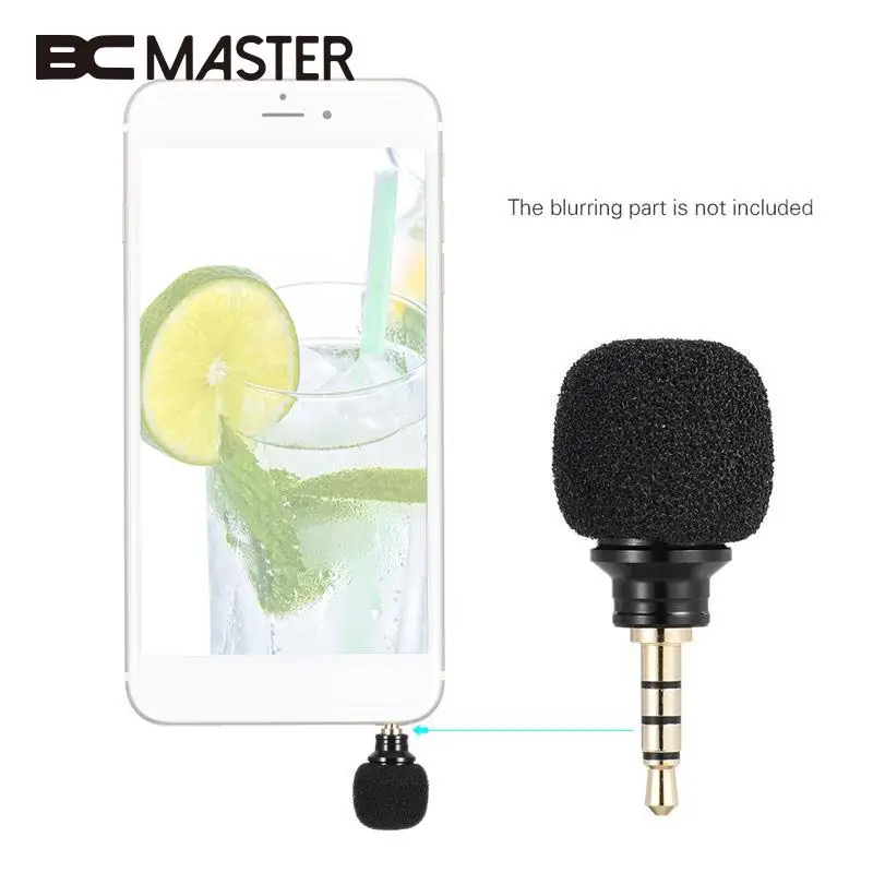 BCMaster Universal Mini Portable 3.5mm Jack Plug Voice Mic microphone
