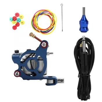 

Tattoo Machine Kit Liner Shader Tattoo One-piece Handle Hook Line Tool Set