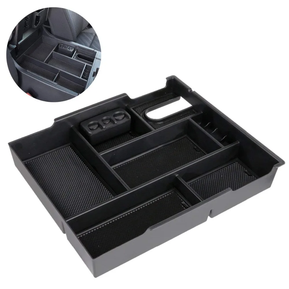 For Toyota Center Console Tray Organizer Box Tundra 2014 2015 2016 2017