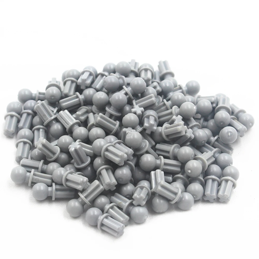 Building Blocks MOC Technic Parts 100pcs BALL W. CROSS AXLE compatible with lego for kids boys toy MOC4211375