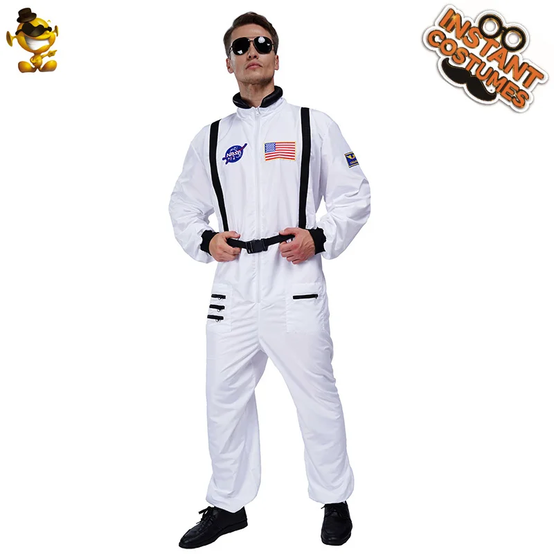 Взрослый космический костюм космонавта для маскарада, карнавала и комбинезон для Хэллоуина костюм для мужчин и женщин - Цвет: FF465