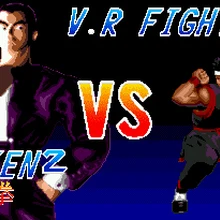 Teken 2 VS V.R Fighter 16 бит игра sega Mega Drive карта для sega Mega Drive для Genesis