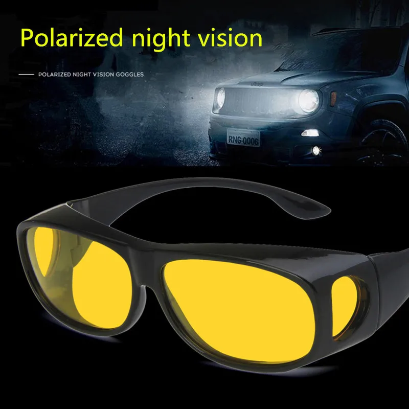 

High-tech High-definition Polarized Night Vision Goggles, Night Driving Special, Can Cover Myopia Outdoor Far-sighted.