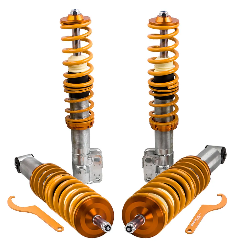 Suspension for VW Golf 1 MK1 inkl Cabrio 1979 1984 Absorber Coil Struts Shocks Coilovers for