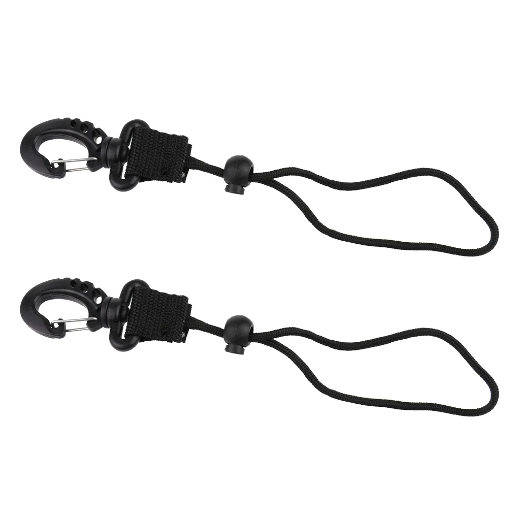 2x Scuba Diving Dive Swim Waterproof Equipment Safety Wrist Strap Lanyard Fit for Variety Of Diving Flashlights