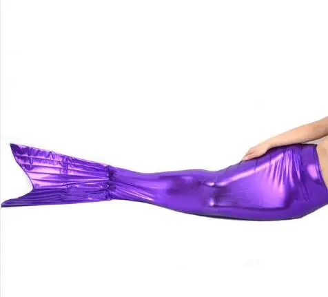 Betterparty Фиолетовый Блестящий металлический Лидер продаж хвост русалки Zentai нарядное платье Детский костюм для вечеринок