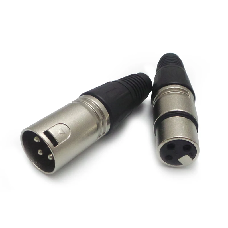Бесплатная доставка XLR с тремя ядрами штекер микрофона головка Canon для мужчин и