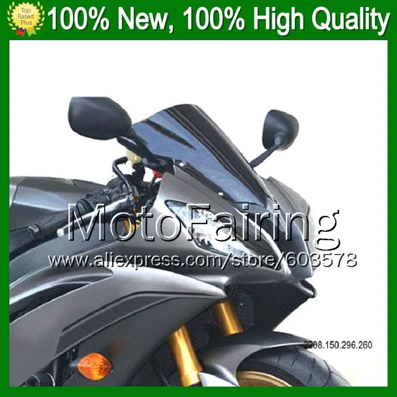 Dark Smoke Windshield For HONDA VFR800 02 12 VFR800RR Interceptor VFR 800 800RR 2006 2007 2008