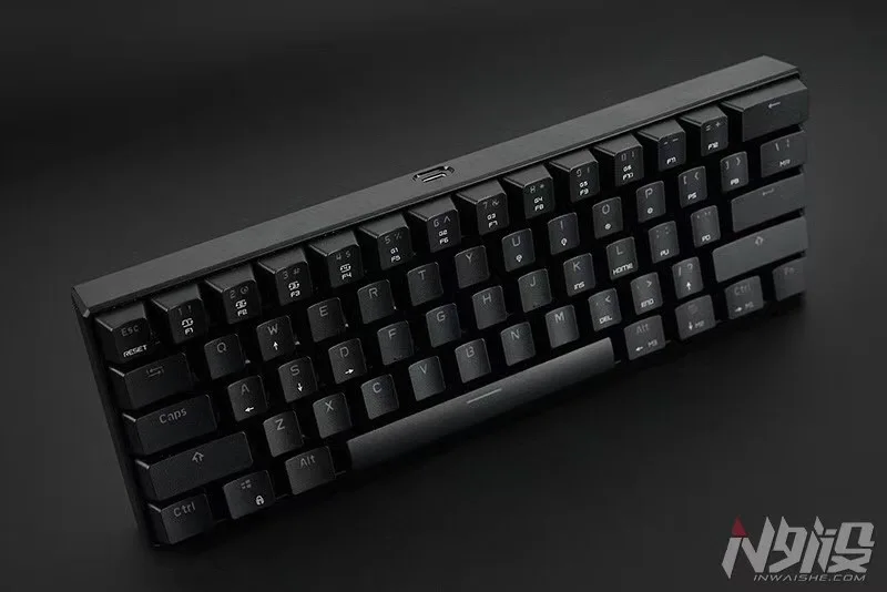 MOTOSPEED CK61 портативная механическая клавиатура 61 клавиша RGB подсветка пользовательское освещение с коробкой ось машина Разделение планшет Рабочий стол