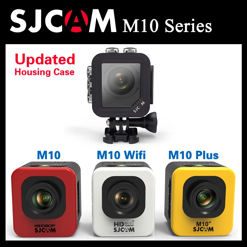 SJCAM M10 Series M10 & M10 WIFI & M10 Plus Sport Action Camera Waterproof sj Cam 2K Video Resolution 1080P Mini Sports DV 30M