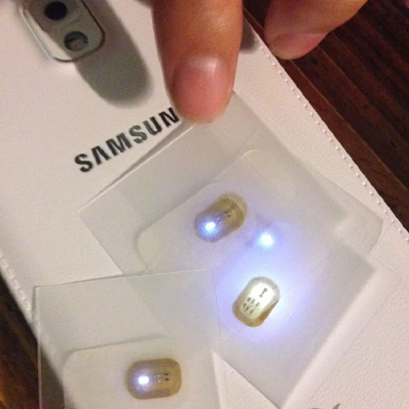 Pandahall Япония Oct NFC светодиодный светильник 3D стикер для ногтей Чип автоматическая вспышка фиксированная Scintillation DIY украшения для ногтей