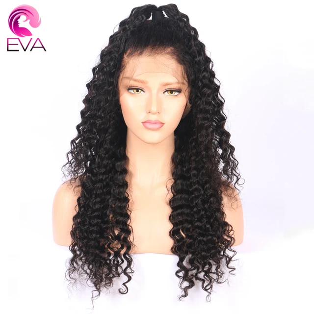 Eva Hair Silk Base Wigs Pre Plucked Full Lace Human Hair Wig With Baby