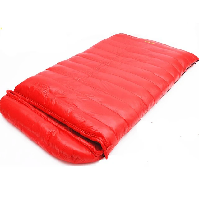 Best price at $177 Cheap 1500G 1800G 2000G 2200G High quality goose down filling 2 person waterproof comfortable bulkiness 850 winter sleeping bag